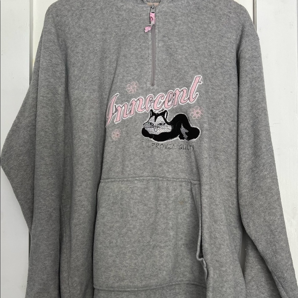 Vintage Looney Tunes Innocent Until Proven Guilty Sweater